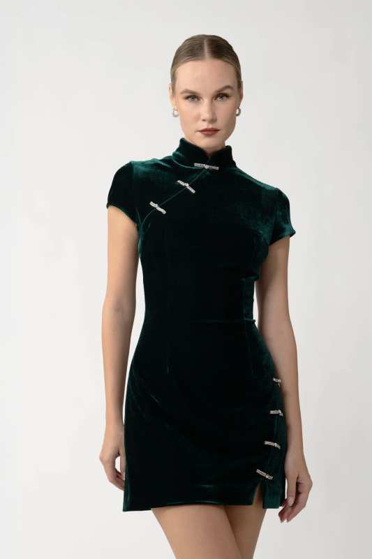 Ivy Velvet Mini Dress